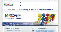Desktop Screenshot of pediatricapta.org