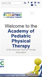 Mobile Screenshot of pediatricapta.org